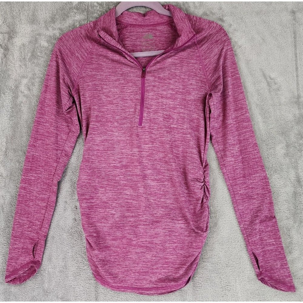 The North Face Shirt Womens Small Magenta Cinched Flash Dry Outdoor Activewear
